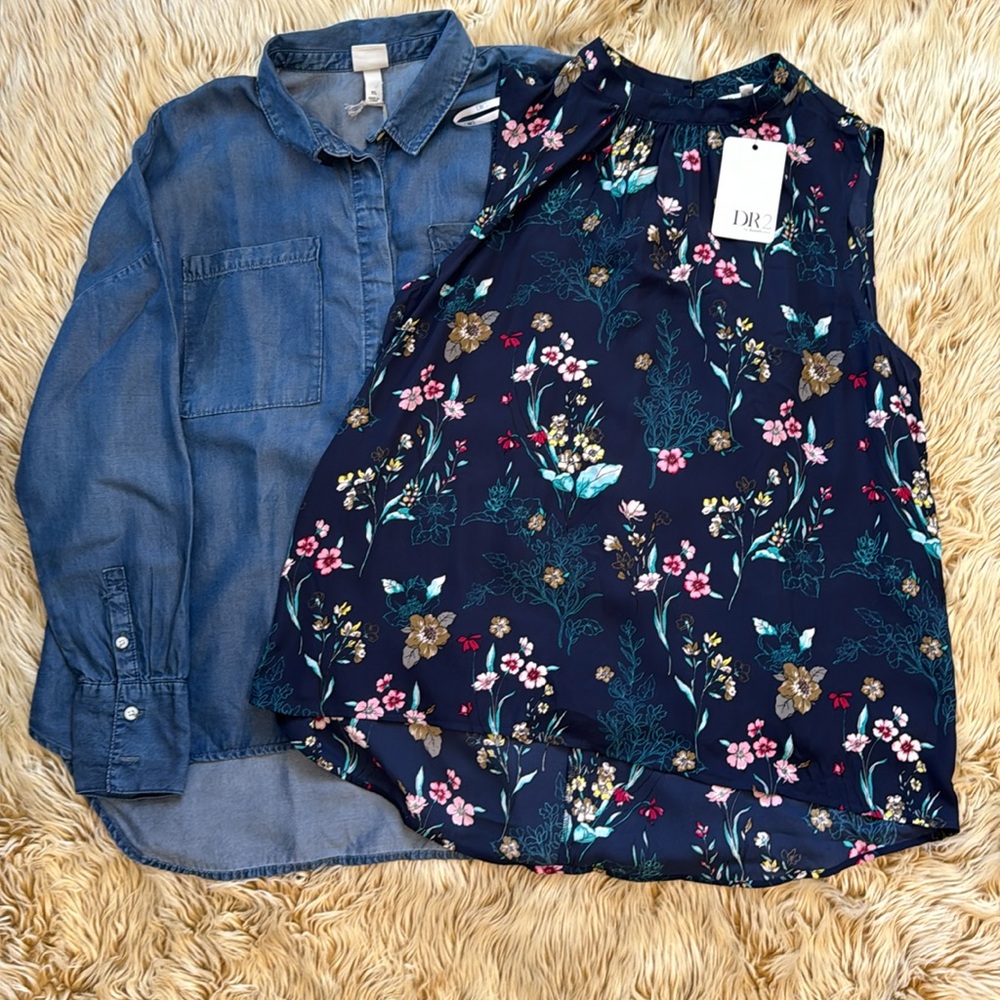 Lot of two tops